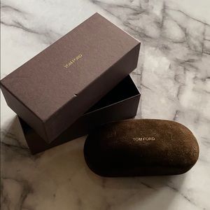 Tom Ford Sunglass Case and Box